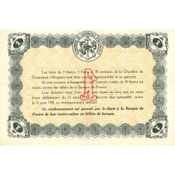 Avignon - Pirot 18-5 - 1 franc - 11/08/1915 - Etat : TTB+