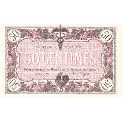 Macon et Bourg - Pirot 78-7 - 50 centimes - Série Crt - 01/09/1915 - Etat : NEUF