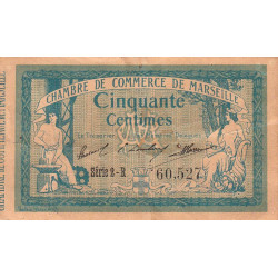 Marseille - Pirot 79-37 - 50 centimes - Série 2-R - 12/08/1914 - Etat : TB-