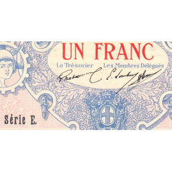 Marseille - Pirot 79-64 - 1 franc - Série E - 05/06/1917 - Etat : SUP+