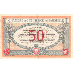 Marseille - Pirot 79-67 - 50 centimes - Série K-R - 05/06/1917 - Etat : TB