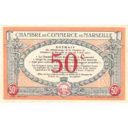 Marseille - Pirot 79-67 - 50 centimes - Série M-R - 05/06/1917 - Etat : SUP