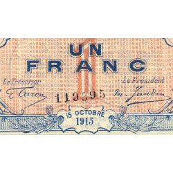 Melun - Pirot 80-3 - 1 franc - 15/10/1915 - Etat : TTB
