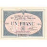 Mont-de-Marsan - Pirot 82-7 - 1 franc - Série AA - 01/12/1914 - Etat : SUP