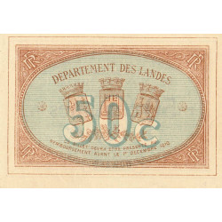 Mont-de-Marsan - Pirot 82-12 - 50 centimes - Série P - 1916 - Etat : SPL