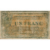 Montauban - Pirot 83-6 variété - 1 franc - 1914 - Etat : SUP+