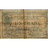 Montauban - Pirot 83-6 variété - 1 franc - 1914 - Etat : TB