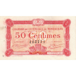 Montauban - Pirot 83-13 - 50 centimes - 1917 - Etat : SUP