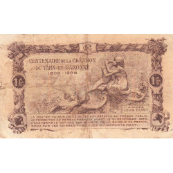 Montauban - Pirot 83-19 - 1 franc - 1921 - Etat : TB
