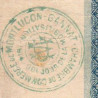 Montluçon-Gannat - Pirot 84-6 - 2 francs - Série C - 1914 - Etat : TB-