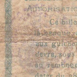 Montluçon-Gannat - Pirot 84-21 - 50 centimes - Série A - 1916 - Etat : TB-