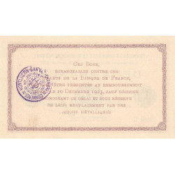 Montluçon-Gannat - Pirot 84-59 - 2 francs - Série C - 1921 - Petit numéro - Etat : SPL+
