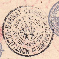 Montluçon-Gannat - Pirot 84-65 - 2 francs - Série C - 1921 - Etat : NEUF