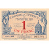 Montpellier - Pirot 85-24 - 1 franc - Série 263 - 06/01/1921 - Etat : TTB