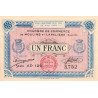 Moulins et Lapalisse - Pirot 86-4b - 1 franc - Série AD 129 - 12/05/1916 - Etat : SUP
