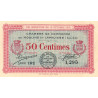 Moulins et Lapalisse - Pirot 86-7 - 50 centimes - Série 162 - 13/10/1916 - Etat : SPL