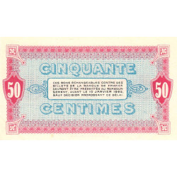 Moulins et Lapalisse - Pirot 86-18 - 50 centimes - Série 339 - 02/07/1920 - Etat : SPL