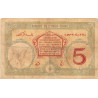Djibouti - Pick 6b_2 - 5 francs - Série T.50 - 1937 - Etat : TB-