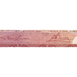 Canada - Pick 86a_2 - 2 dollars - Série AGC - 1974 (1975) - Etat : TTB