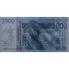 Bénin - Pick 216Bg - 2'000 francs - 2014 - Etat : NEUF