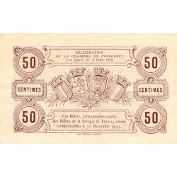 Beauvais - Pirot 22-1 - 50 centimes - 02/06/1920 - Etat : TTB
