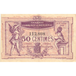 Bergerac - Pirot 24-35 - 50 centimes - 12/07/1920 - Etat : TB+