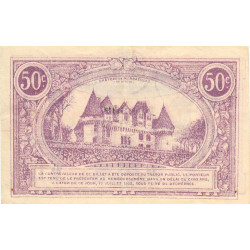 Bergerac - Pirot 24-35 - 50 centimes - 12/07/1920 - Etat : TB+