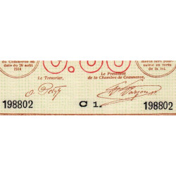 Boulogne-sur-Mer - Pirot 31-11 - Série C1 - 50 centimes - 14/08/1914 - Etat : NEUF