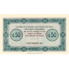 Nancy - Pirot 87-1 - 50 centimes - Série Q - 09/09/1915 - Etat : SUP