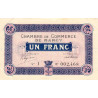 Nancy - Pirot 87-3 - 1 franc - Série I - 09/09/1915 - Etat : TTB+