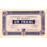 Nancy - Pirot 87-15 - 1 franc - Série 7G - 01/09/1917 - Etat : SUP+