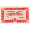 Nancy - Pirot 87-16 - 50 centimes - Série 8C - 01/12/1917 - Etat : TTB+