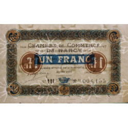 Nancy - Pirot 87-23 - 1 franc - Série 14I - 11/11/1918 - Etat : SUP