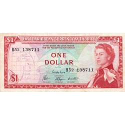 Etats de l'Est des Caraïbes - Pick 13e - 1 dollar - 1974 - Etat : TTB