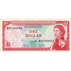 Etats de l'Est des Caraïbes - Pick 13f - 1 dollar - 1974 - Etat : TTB