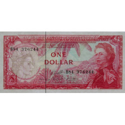 Etats de l'Est des Caraïbes - Pick 13g - 1 dollar - Série B84 - 1974 - Etat : NEUF
