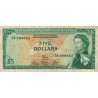 Etats de l'Est des Caraïbes - Pick 14e_2 - 5 dollars - Série C4 - 1968 - Etat : TB