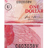 Caraïbes Est - Anguilla - Pick 17u - 1 dollar - Série C - 1988 - Etat : SPL