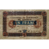 Nancy - Pirot 87-33 - 1 franc - Série 17M - 15/04/1919 - Etat : TTB