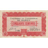 Nancy - Pirot 87-40 - 50 centimes - Série 22B - 01/05/1920 - Etat : TB+