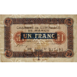 Nancy - Pirot 87-45 - 1 franc - Série 26P - 01/01/1921 - Etat : TB+