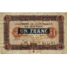 Nancy - Pirot 87-45 - 1 franc - Série 26P - 01/01/1921 - Etat : TB+
