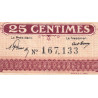 Nancy - Pirot 87-56 - 25 centimes - Sans date - Etat : TTB