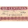 Nancy - Pirot 87-58 - 25 centimes - Sans date - Etat : TTB