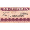 Nancy - Pirot 87-62 - 25 centimes - Sans date - Etat : TTB