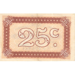 Nancy - Pirot 87-62 - 25 centimes - Sans date - Etat : SUP-