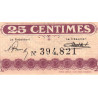 Nancy - Pirot 87-62 - 25 centimes - Sans date - Etat : SUP-