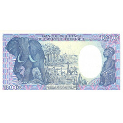 Congo (Brazzaville) - Pick 10c - 1'000 francs - Série T.10 - 01/01/1991 - Etat : NEUF