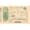 Amiens - Pirot 7-4 - 5 francs - Série S.1 D - 15/09/1914 - Etat : TTB+