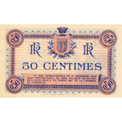 Narbonne - Pirot 89-1 - 50 centimes - Série C - 22/07/1915 - Etat : SUP+